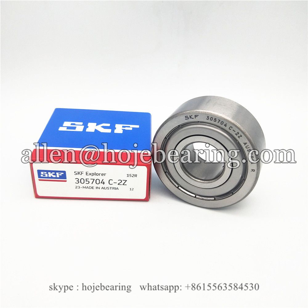 SKF 305704-C-2Z (LR5204KDD) 52mm Cylindrical Yoke Track Roller Bearing